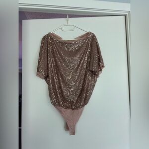 Free People Sequin Bodysuit – Size XS